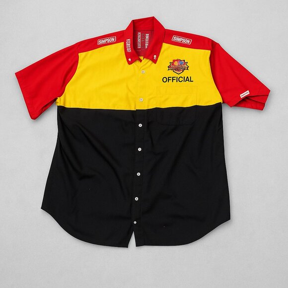 Vintage O'Reilly Southern All Star Racing Series Official Simpson Shirt XL USA - Picture 1 of 16